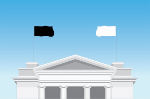 black-media-flags